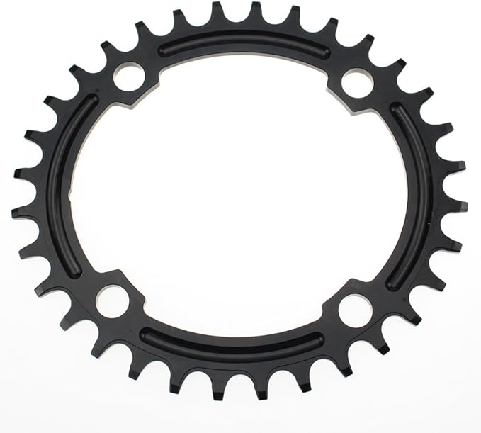 CYSKY 104 BCD Chainring 30T to 52T Narrow Wide Chainring with Sprocket Bolts for 1x Set-up Road Bike Mountain Bike BMX MTB Gravel Ebike