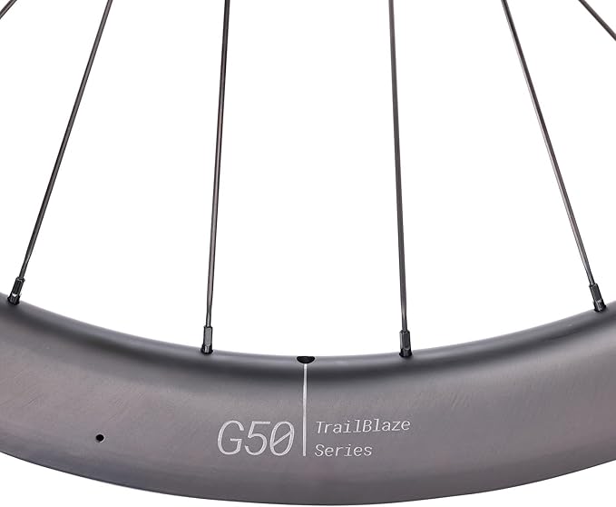 ICAN G40/G50 1320g/1375g Carbon Gravel Bike Disc Wheelset 700C Hooked Rimset 25mm Inner Width 36T Ratchet Hub