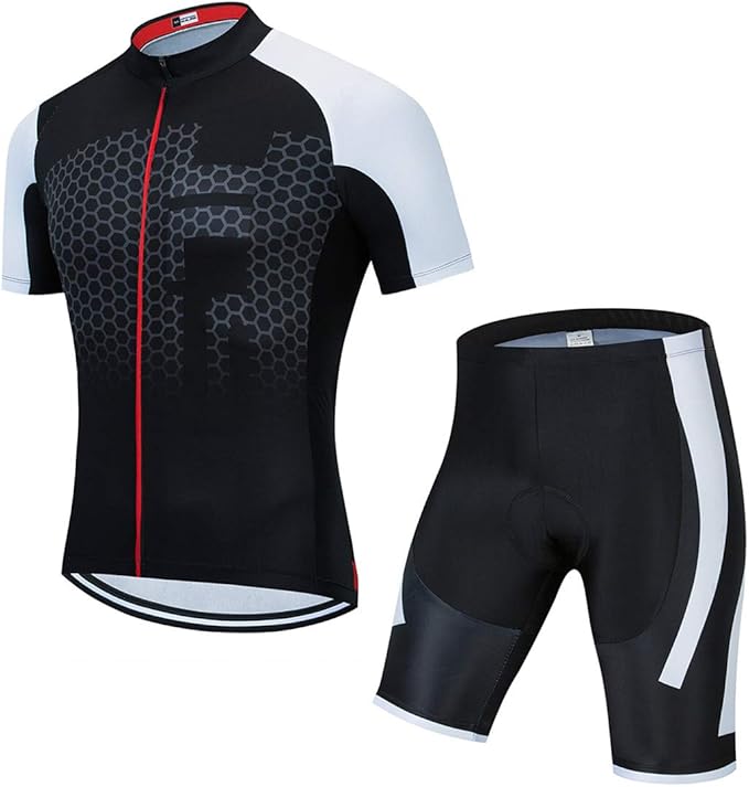 Cycling Jerseys Sets Short Sleeve Bike Clothing Suits Bicycle top Men MTB Jersey Breathable Summer