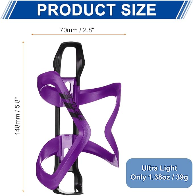HARFINGTON Bicycle Water Bottle Holder Adjustment Right Load Bike Bottle Cages Cycling Cup Holder for MTB Gravel