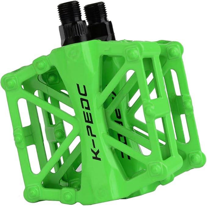 TXJ Sports Bike Pedals 9/16" Bicycle Pedals Mountain Bike, Aluminium Lightweight Platform Pedals for BMX MTB Road Bikes