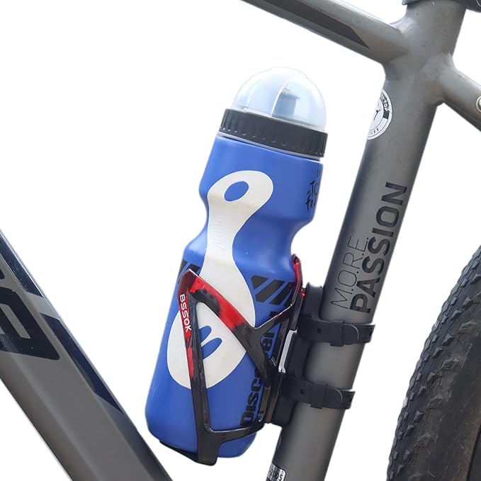 Bike Water Bottle Holder Ultra-Light Bicycle Bottle Cages with Cage Mounting Base for Road MTB Bikes