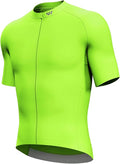 Lo.gas Cycling Jersey Men Short Sleeve, Road Bike Jerseys Full Zipper with Pockets, Bicycle Clothing Breathable Quick Dry