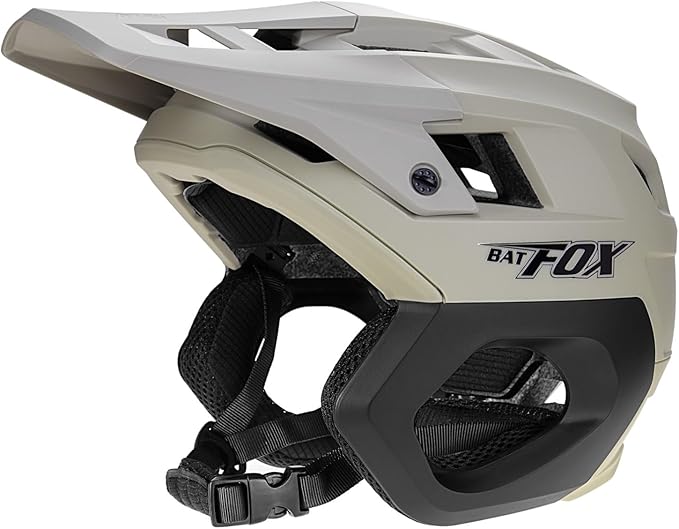 BATFOX Mountain Bike Helmet for Men Women Adults MTB Cycling Bicycle Helmet for Adjustable and with Visor