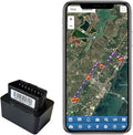 AccuTracking OBD Mini GPS Tracker for Vehicles, Location History, GeoFence, Driving Alerts, Subscription Needed, No Activation Fee, No Cancellation Fee, for Teens, Elderly, Fleet