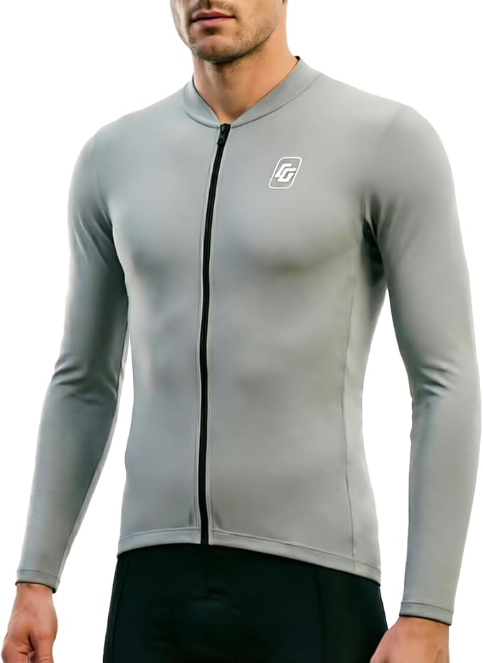 Cycling Jersey Men Bicycle Shirt Short and Long Sleeve MTB Road Biking Jersey with Pockets
