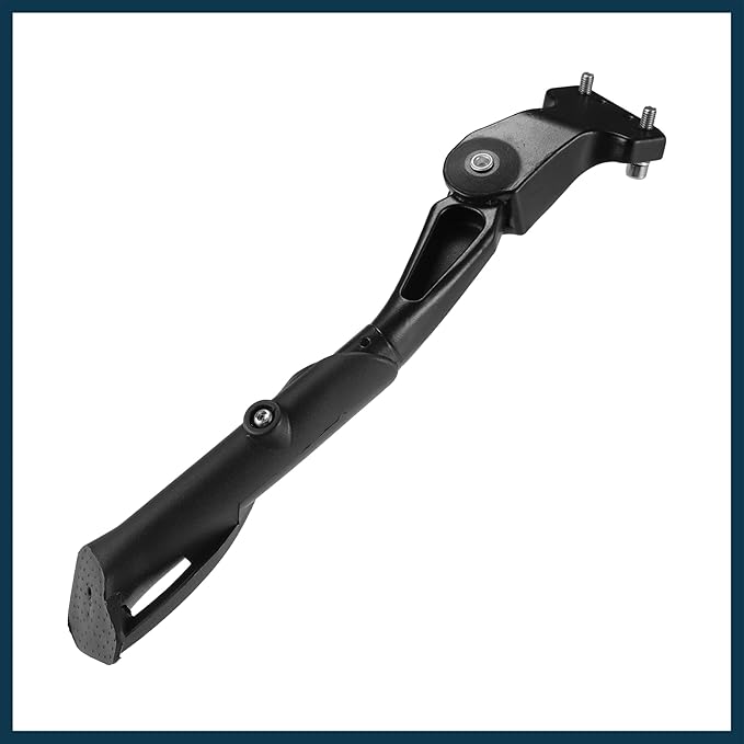 Fit 20-22 Inch Bicycles Adjustable Bicycle Stand with Central 2 Holes Non-Slip Side Stand Kickstand Bicycle for Mountain Bike E-Bike Trekking Automotive Parts