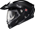 ScorpionEXO AT960 Modular Adventure Street Motorcycle Helmet with Bluetooth Ready Speaker Pockets DOT ECE Approved Solid (Gloss Black - X-Large)