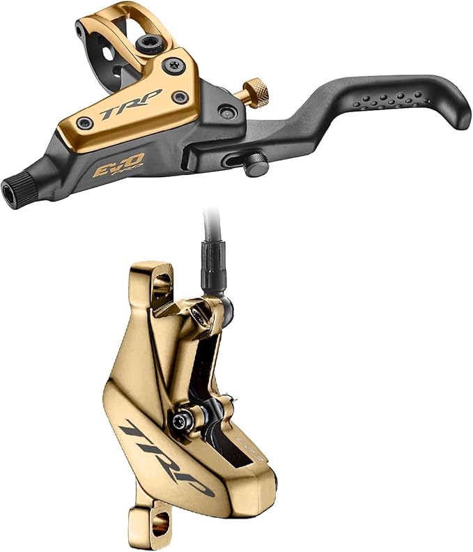 TRP EVO Pro Bicycle Disc Brake | High-Flow 4-Piston Caliber | Strong, Reliable Performance | for MTB, Downhill, Enduro, E-MTB, Trail