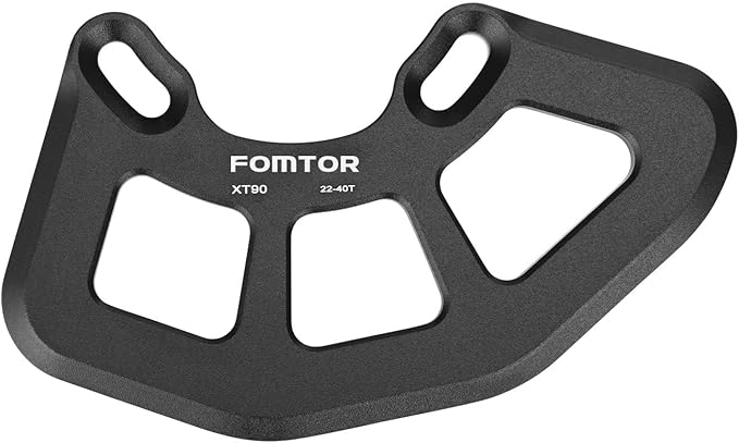 FOMTOR Chain Guide Mountain Bike, Bicycle Direct Mount Chainring Guard MTB Road Bike Chain Protector 7075 Alloy Aluminum for BMX, Fixie (22-40T)