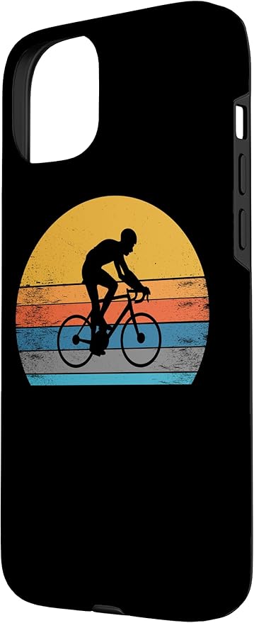Racing Road Bike Vntage Cycling Riding Racing Bike Bicycle Case for iPhone 15 Plus