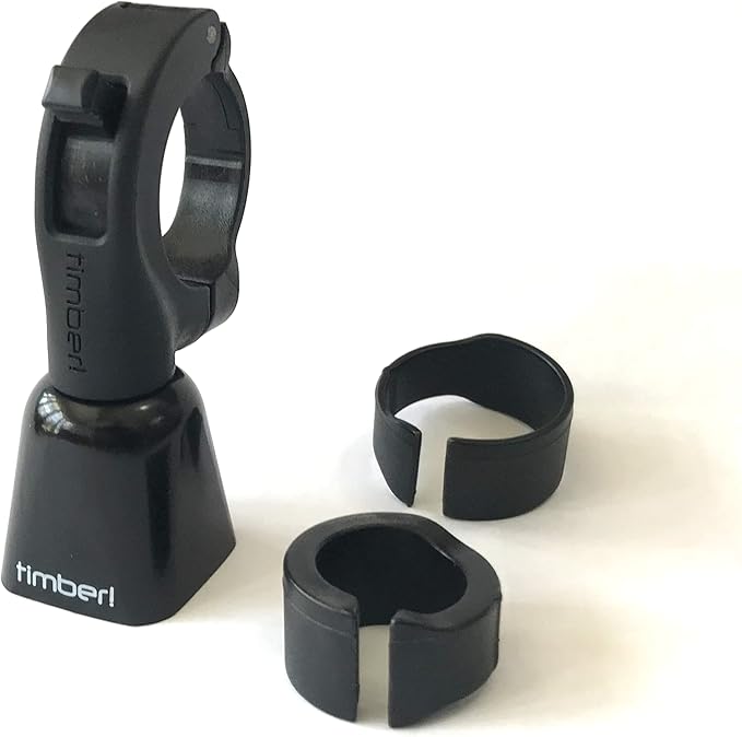 Timber Mountain Bike Bell - Bolt-On Model Yew! - Multi-use MTB Trail Bell with Dual Modes
