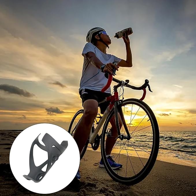Full Carbon Fiber Bottle Cages Bicycle Water Bottle Cage Holder for Road Mountain Bike Water Bottle Cage Diameter 72-74mm