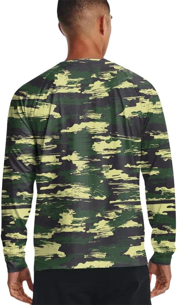 Men's MTB Shirt Long Sleeve Off-Road Motocross Cycling Jersey Mountain Bike Shirts Quick-Dry Moisture Wicking