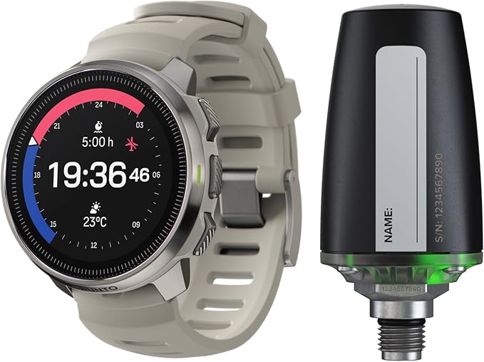 SUUNTO Ocean Dive Computer, Underwater Route Tracking Sand Tank POD, Wireless Tank Pressure Transmitter