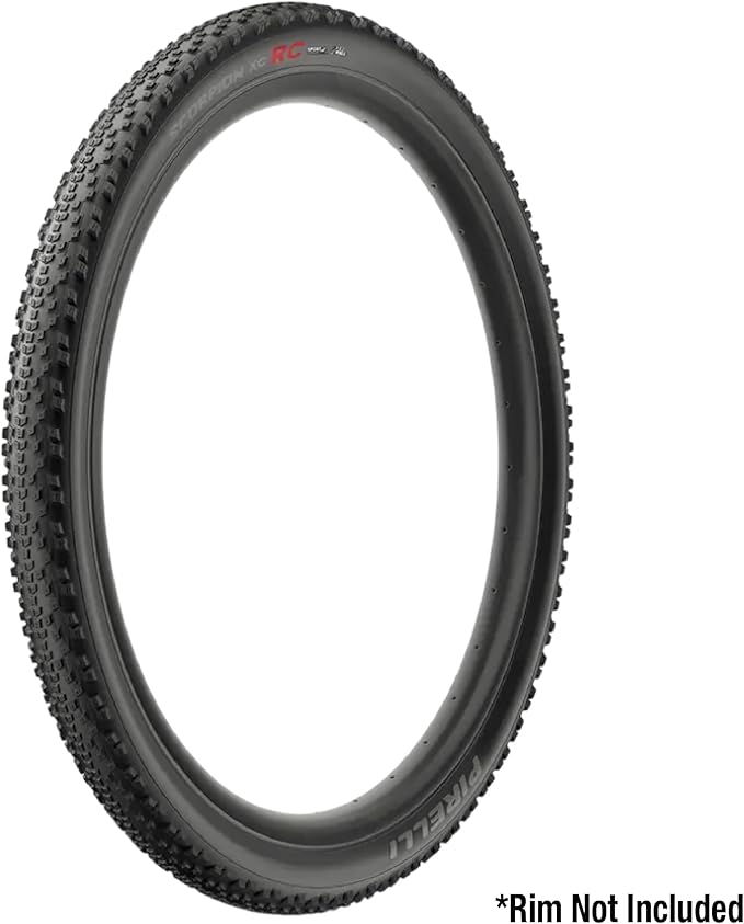 Pirelli Scorpion Sport XC RC 29x2.4 Mountain Bike Tire – Tubeless Ready, Fast Rolling Cross Country MTB Tire with Durable Sidewall Protection for Mixed Terrain – Includes Keychain (2 Pack)