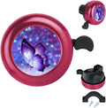 MZELQ Bicycle Bell Cute Clear Sound Adjustable Size Aluminum Bike Accessories Bell Ring for Girls Women Kids Adults