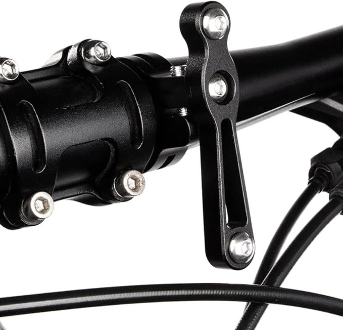 Bicycle Bottle Cage Adapter Bike Water Bottle Cage Holder Mount Adapter Adjustable Aluminum Alloy Seat Tube Diameter 19-33mm CNC Machined Handlebar Seat Post Cup Mount Converter (with Tools)