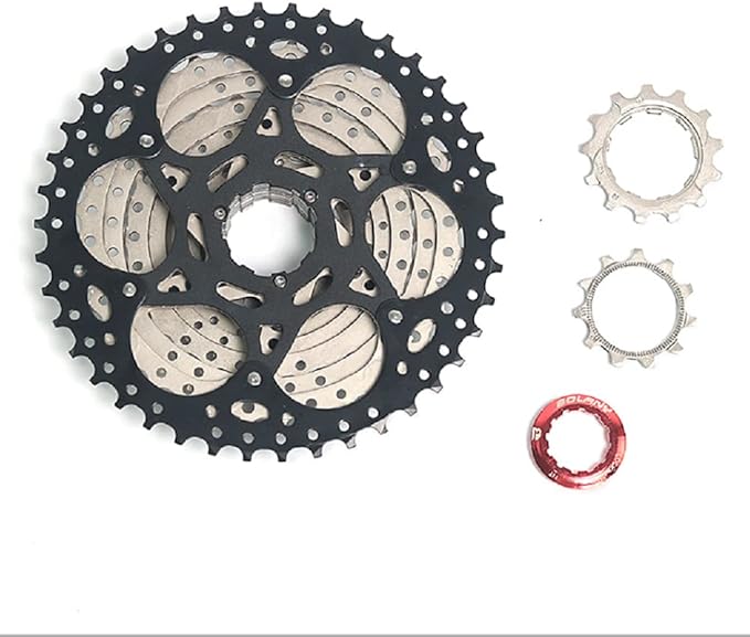 BOLANY Bike 8/9/10 Speed Cassette 11-25T/32T/36T/40T/42T/46T/50T Fit for MTB Bike, Road Bicycle, Lightweight Cassette, Compatible with Shimano SRAM Sunrace