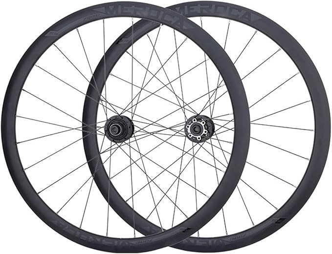 Road Bicycle Wheelset, Aluminum Alloy 700C Road Cycling Wheel, 6 Bolt Disc Brake Quick Release/Thru Axle Wheelset