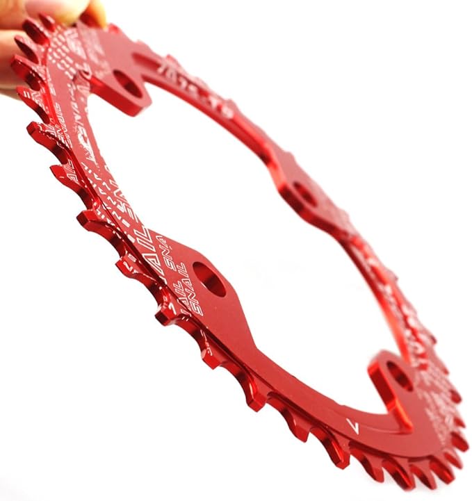 CYSKY 104 BCD Chainring 30T to 52T Narrow Wide Chainring with Sprocket Bolts for 1x Set-up Road Bike Mountain Bike BMX MTB Gravel Ebike