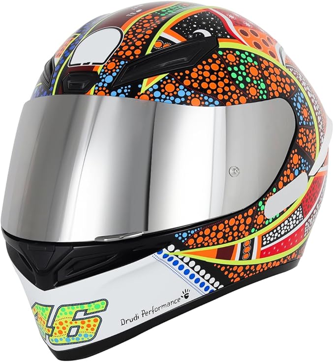 Soman K1 Helmet Visor Replacements, K1S Tinted Helmet Visor Compatible with K1 K1S K3SV K5 K5S UV Protection (Mirrored)