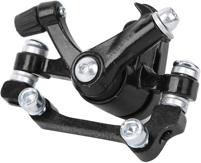 Mountain Bike Disc Brakes, Lightweight Aluminum Alloy Front Rear Disc Brakes, Disc Brake Caliper 160/180mm, for Trail Riding Off Road Commuting Cyclists