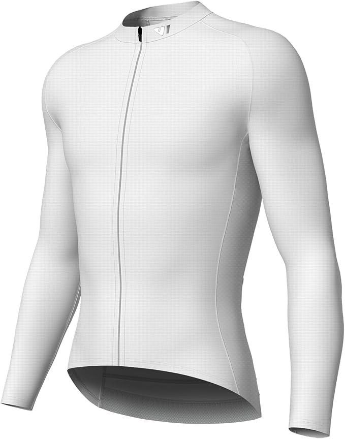 Lo.gas Cycling Jersey Men Short Sleeve, Road Bike Jerseys Full Zipper with Pockets, Bicycle Clothing Breathable Quick Dry