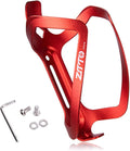 ThinkTop Bike Water Bottle Cage, Lightweight and Strong Bicycle Water Bottle Holder Adjustable, Aluminum Alloy Bike Bottle Holder for Road Mountain Bikes Cycling