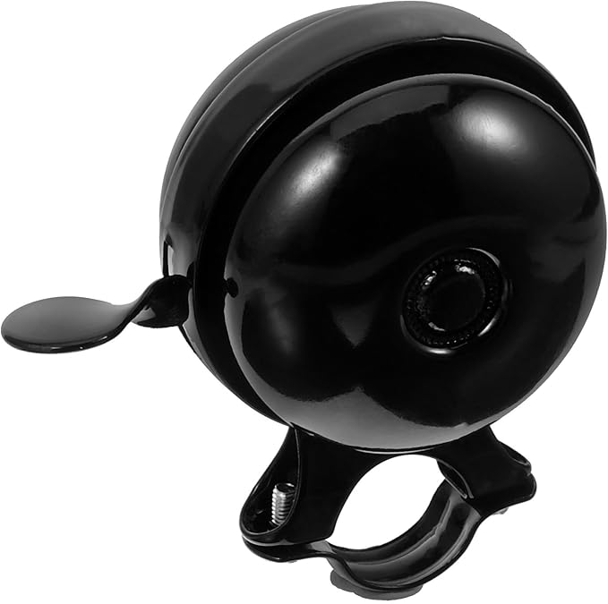 Vaguelly Vintage Bicycle Bell Double-Sided Metal Bike Bell Loud Ringing Anti-Loss for Road and Mountain Bikes with Portable Handlebar Mount