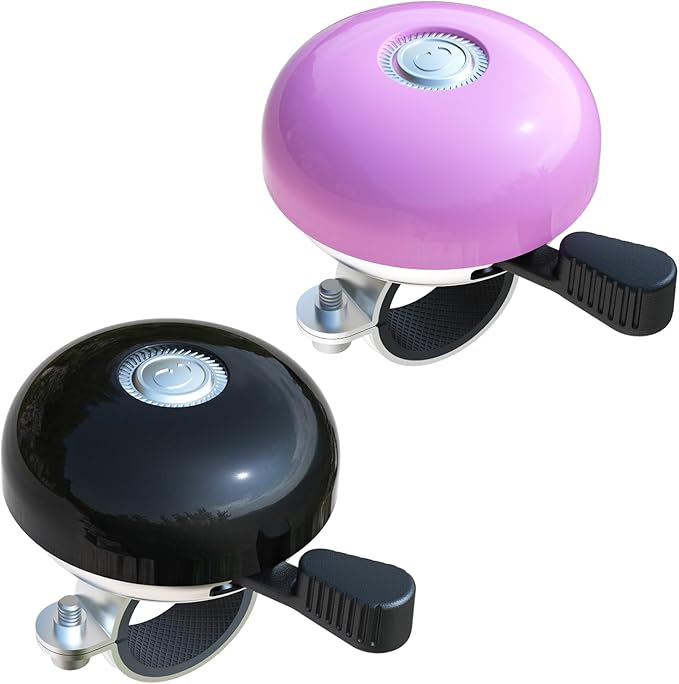 Greallthy Bike Bell Classic Bike Bells for Adults Kids, Bicycle Bell for Handlebars Adult, Loud Sound Beach Cruiser Mountain Bike Bell Accessories.