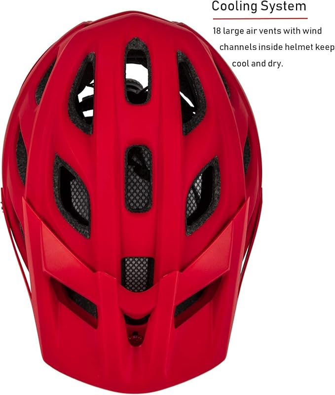 Kids Bike Helmet for Boys and Girls Ages 8-14 Adjustable Youth Helmet with Detachable Visor Lightweight, Safe & Stylish Cycling Bicycle Helmets for Kids 54-57cm