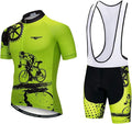 Sportswear Cycling Jerseys Short Sleeve Bike Clothing Bike top Men MTB Jersey Breathable Summer Black