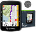 Bryton Rider 650 Sensor Bundle 2.8 Inch Color LCD Touchscreen GPS Bike/Cycling Computer, Preloaded USA Map, Compatible with Bike Radar, 33hrs Long Battery Life, Navigation Waterproof
