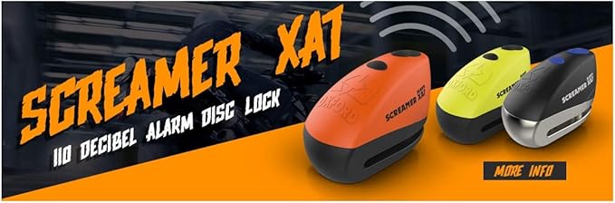 Oxford - Screamer XA7 Alarm Disc Lock
