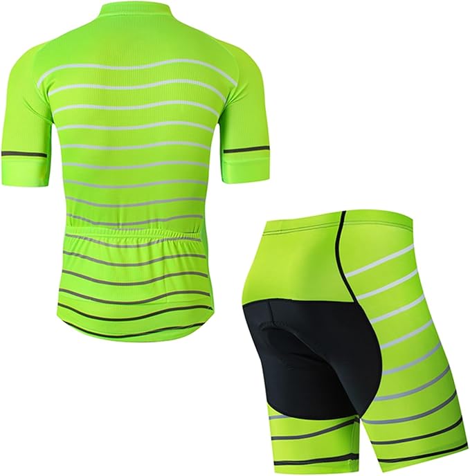 Cycling Jersey Men Full Zip Bike Shirt Racing Top Bicycle Clothing
