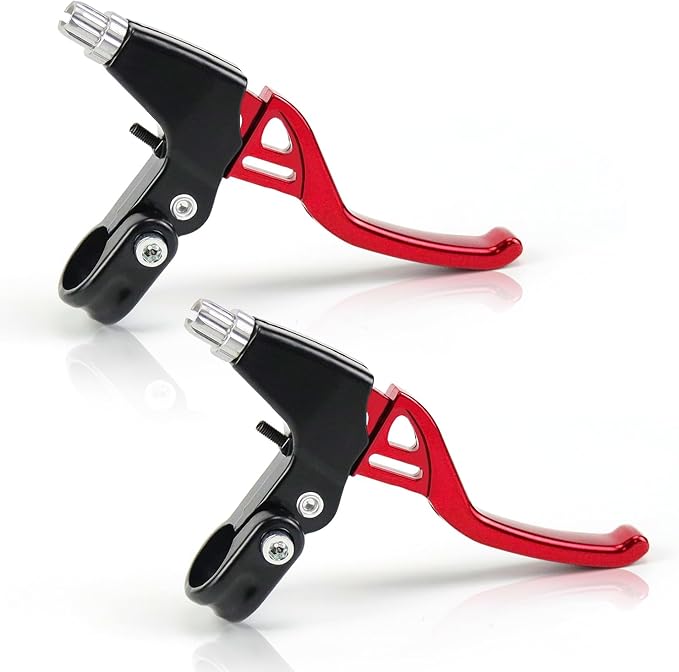 V-Type Bike Brake Set, Complete Universal Bike Front and Rear MTB Brake, Bicycle Brakes, Inner and Outer Cables, Include Brakes Lever Calipers Multi-Tool Wrenches