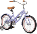 ACEGER Girls Beach Cruiser Bike for Kids 5-13 Years Old, 16" 18" 20" 24" Single Speed Kids Bicycle Included Coaster Brake, Front and Rear Reflectors, 24" 7 Speeds with Dual Brakes