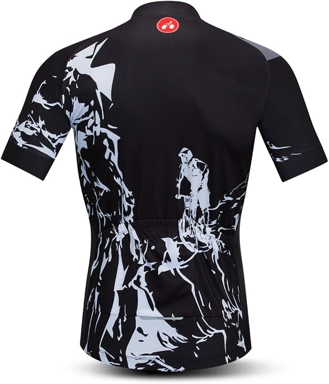 Men's Cycling Jerseys Summer Breathable Bicycle Shirts for Male Riding Clothing Quick Dry MTB Jersey