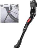 Bike Kickstand for Vitus E Sentier E Substance Zenium Razor, Non-Slip Alloy Rear Side Bicycle Stand Adjustable Bike Kickstand for 22" to 27.5" Wheels