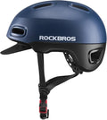 ROCKBROS Bike Helmet for Adults, Adjustable Cycling Helmet for Men & Women [CPSC Safety Certified] Bicycle Helmet for Commuting, Road Biking, Skating