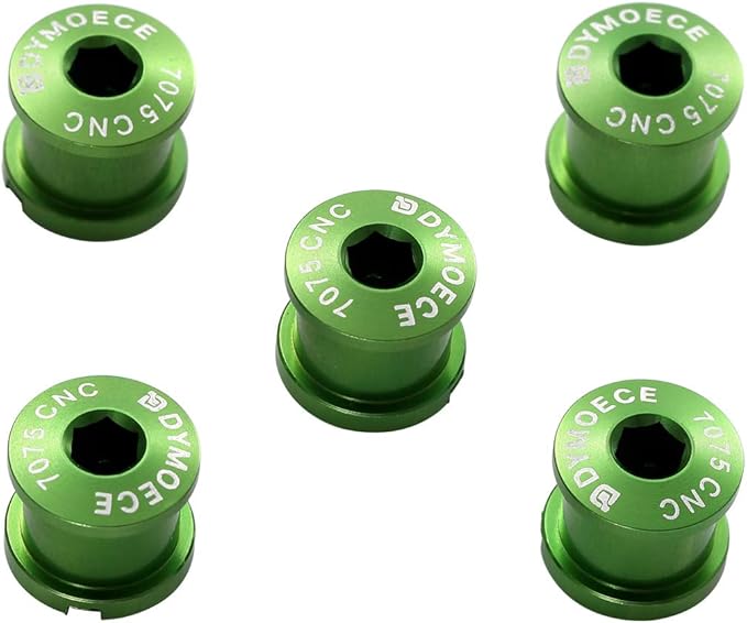 7075 Aluminum Alloy Double Chainring Bolts for Road MTB Bicycle M8 Crankset