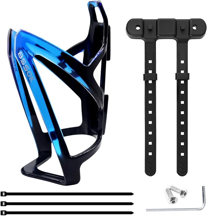 Bike Water Bottle Holder Ultra-Light Bicycle Bottle Cages with Cage Mounting Base for Road MTB Bikes