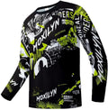 Men's MTB Shirt Long Sleeve Off-Road Motocross Cycling Jersey Mountain Bike Shirts Quick-Dry Moisture Wicking