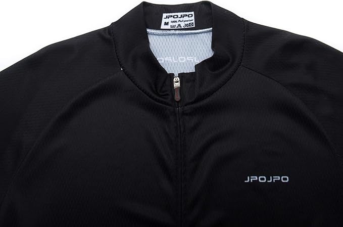 JPOJPO Men's Cycling Jersey Bike Shirt Short Sleeve MTB Summer Clothing Bicycle Tops Jacket S-3XL