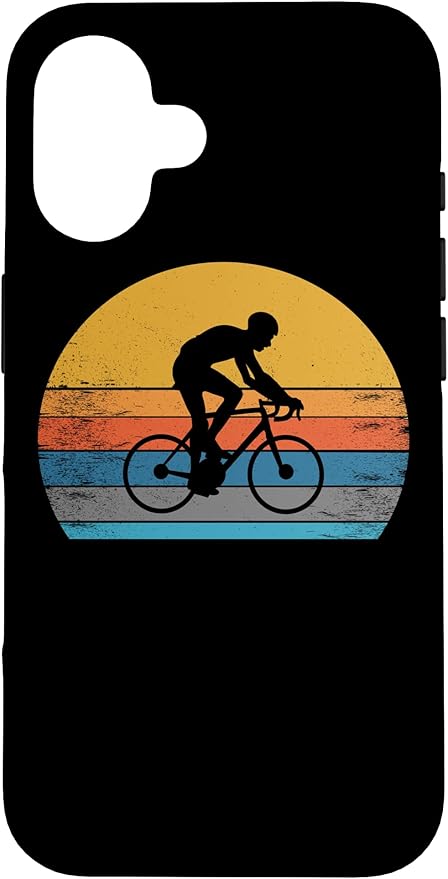 Racing Road Bike Vntage Cycling Riding Racing Bike Bicycle Case for iPhone 16