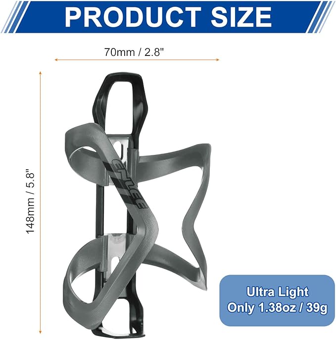 HARFINGTON Bicycle Water Bottle Holder Adjustment Right Load Bike Bottle Cages Cycling Cup Holder for MTB Gravel