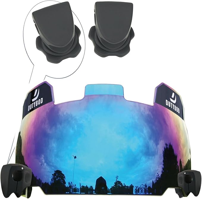 Football Visor, Clear Football Helmet Visor, Football Shield, Fits Youth and Adult Football Helmets