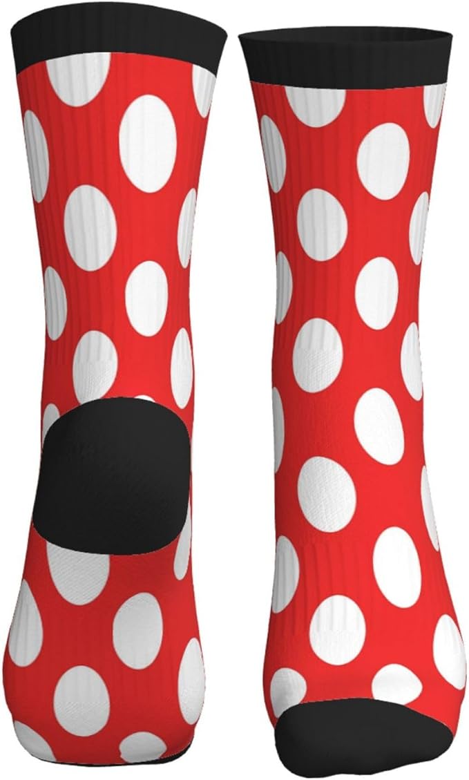 Crew Athletic Socks Funny Crazy Casual Sports Novelty Dress Socks for Women Men Running Hiking