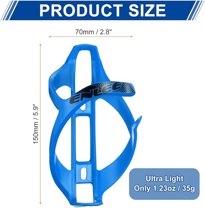 HARFINGTON Bicycle Water Bottle Holder Lightweight Universal Bike Bottle Cages Cycling Cup Holder for MTB Mountain Road Gravel